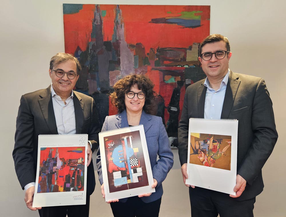 Präsentation des Kunstkalenders 2026